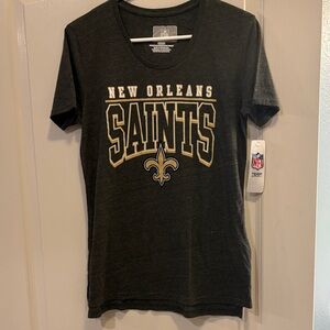NFL New Orleans Saints Black & Gold Graphic Tee